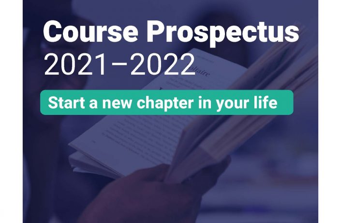 Prisoners’ Education Trust - Course Prospectus 2021-2022 - front cover