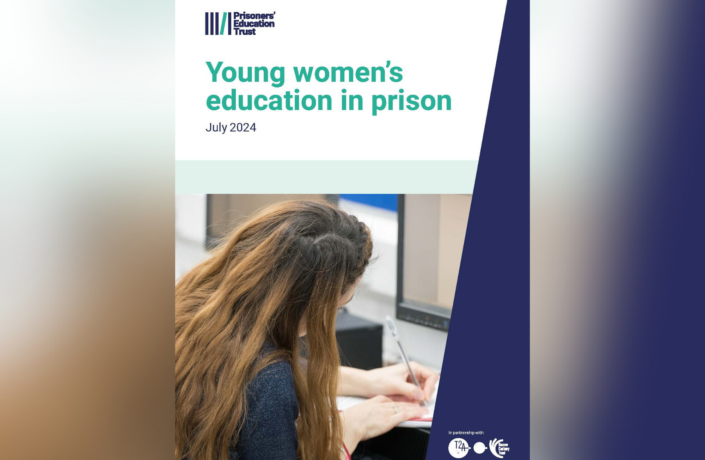 Prisoners' Education Trust - Young Women’s Education in Prison report front cover