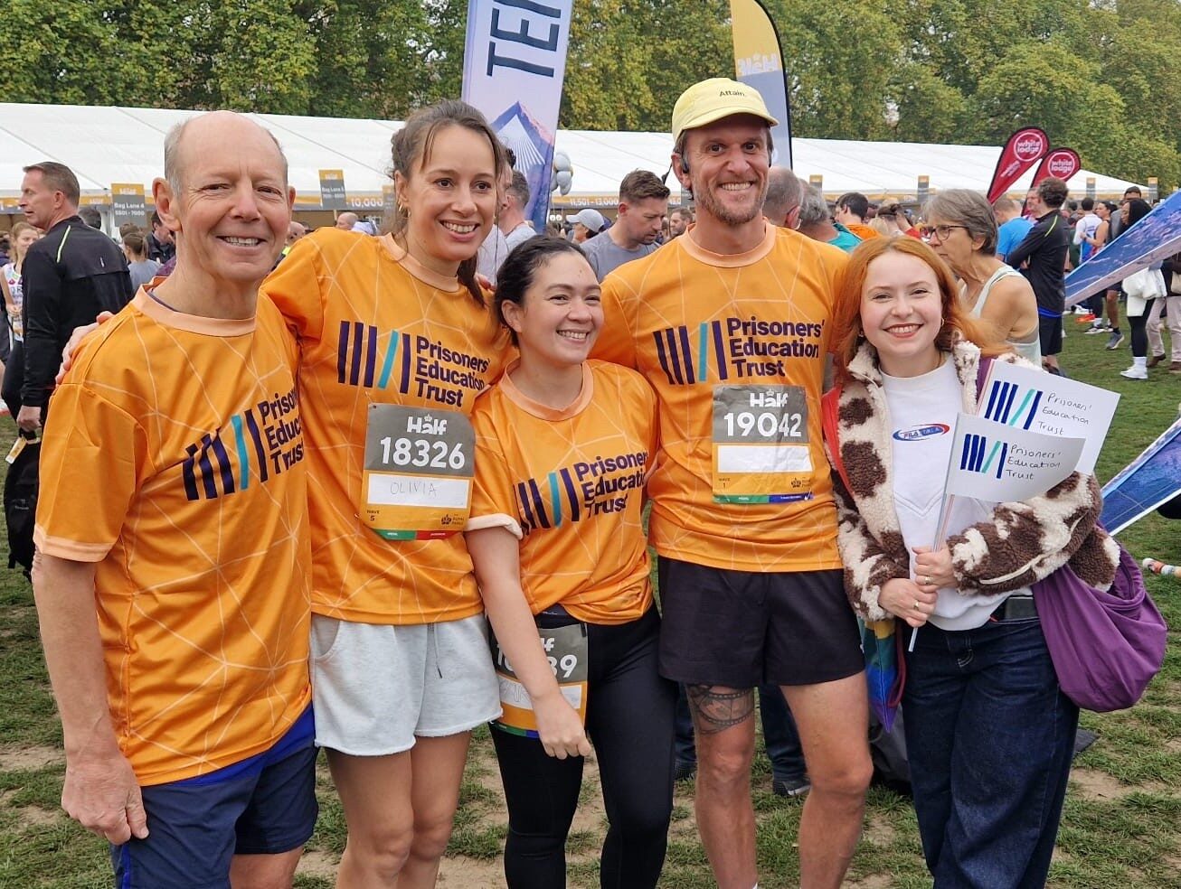 Royal Parks Half runners for PET