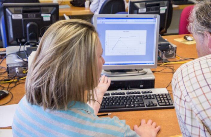 learner and teacher in the classroom